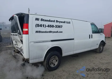 2006 Chevrolet Express Work Van z USA, uszkodzony, nr VIN 1GCGG29VX61122744